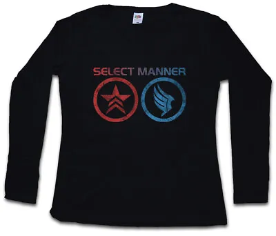 Buy SELECT MANNER WOMEN LONG SLEEVE T-SHIRT Jack Mass Good Effect Evil Gut Normandy • 27.54£