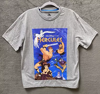 Buy Disney Hercules Tshirt Size Large Grey Short Sleeve • 23.95£