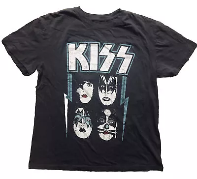 Buy KISS Official Merch Made For Lovin You Dynasty Classic Glam Rock T Shirt L • 7.58£
