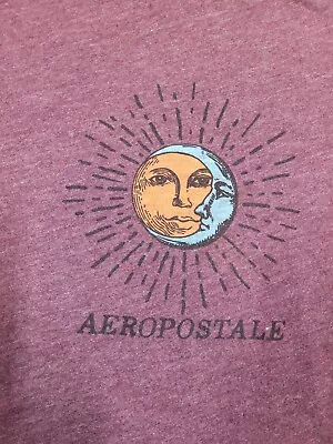 Buy Free State Sun And Moon Aeropostale Junior Size Medium Purple T Shirt EUC • 9.72£