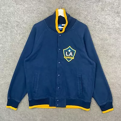Buy LA Galaxy Jacket Mens Large Blue Adidas Originals Varsity MLS Soccer Firebird • 24.99£