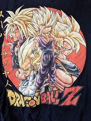 Buy Dragon Ball Z - Motif T Shirt - L  • 5.99£