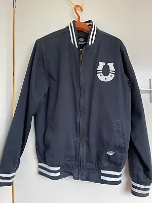Buy Varsity Jacket  Dickies X Urban Outfitters Colts  NFL Size L Navy White (Unisex) • 17.05£