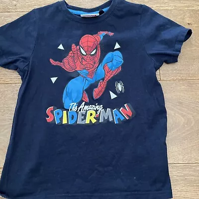Buy Spider-Man Tshirt 122cm 6-8 Boys Marvel  • 0.99£