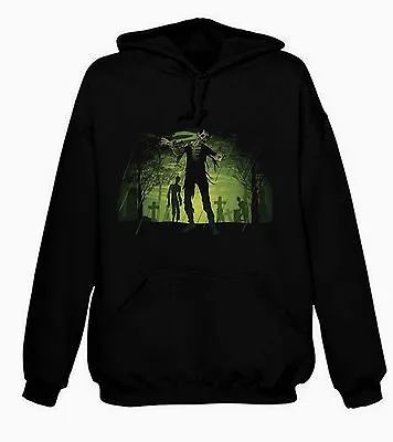 Buy ZOMBIE GRAVEYARD HOODY - Night Of The Living Dead Goth  Zombies Halloween Gothic • 25.95£