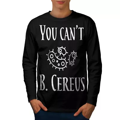 Buy Wellcoda You Cant Be Serious Mens Long Sleeve T-shirt, Funny Graphic Design • 17.99£