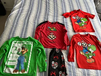 Buy Mario Clothing Bundle Age 6-8 • 5£