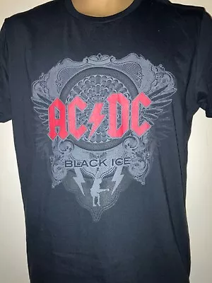 Buy Regular Fit ACDC   BLACK ICE TOUR   T/shirt • 5£