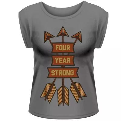 Buy Plastic Head Women's Four Year Strong Arrows GRST Banded Collar Short Sleeve T-S • 8.27£
