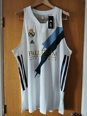 Buy Adidas Real Madrid Star Wars Rebellion Basketball Vest PALLADIUM Size 4XL (BNWT) • 75£