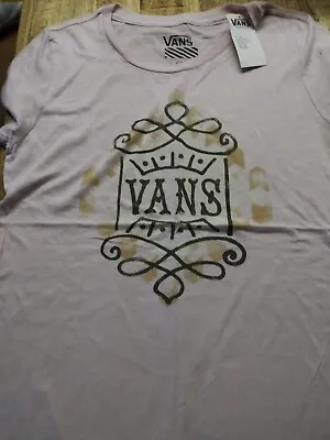 Buy VANS Ladies Tshirt Tags On • 10£