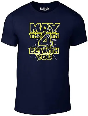 Buy May The 4th Be With You Mens T-Shirt Star Wars Inspired Force Jedi Month • 15.99£