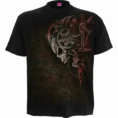 Buy Spiral Direct DIESEL PUNK Men's Goth/Biker/Skull/Steampunk, T-Shirt, Clothing • 15.95£