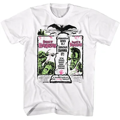 Buy Hammer Horror Curse Of Frankenstein Horror Of Dracula Color Movie Men's T Shirt • 47.09£