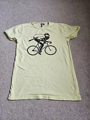 Buy Fab Danefæ Denmark Yellow 'Biking Viking' T Shirt Age 12 Years. Exc Cond • 4£