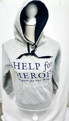 Buy Official Help For Heroes Hoodie Sweatshirt Unisex, XS, 32   Chest, Army Navy Air • 4.99£