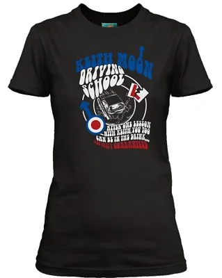 Buy Keith Moon School Of Driving The Who Inspired, Women's T-Shirt • 20£