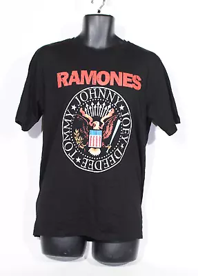 Buy Ramones T-Shirt Medium Black 2019 USA Punk Rock Band Festival Music Mens • 9.99£