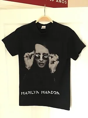 Buy Marilyn Manson Hell Not Hallelujah 2015 World Tour  T-Shirt Small Extra Small • 24.99£