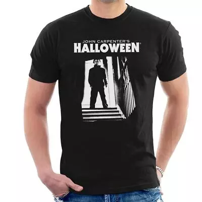 Buy All+Every Halloween Michael Myers Top Of The Stairs Men's T-Shirt • 17.95£