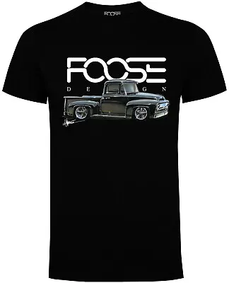 Buy Official Foose Design 'Chips F100' T-Shirt -Pickup - Hot Rod - Chip Foose - Ford • 19.95£