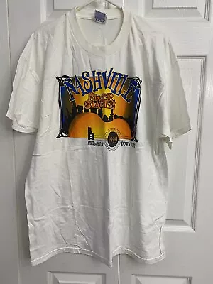 Buy Vtg 1999 Nashville River Stages Concert Tour T Shirt  XL Hootie Cheap Trick Hole • 18.96£
