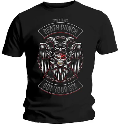 Buy Five Finger Death Punch - Biker Badge T Shirt • 16.99£