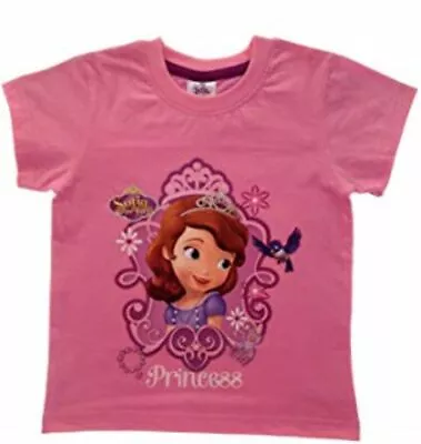 Buy Sofia The First T-shirt Pink Or Blue Sizes 18 Months - 6 Years • 4.19£