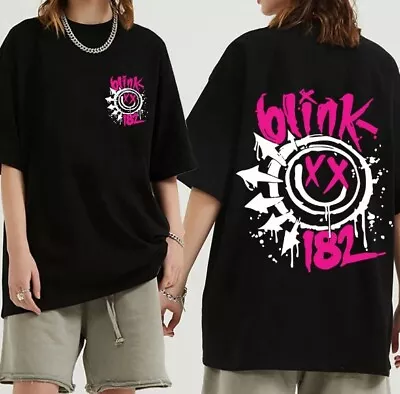 Buy Blink 182 T-shirt World Tour 2024 Music Punk Rock Band Concert Multiple Colours • 18.73£