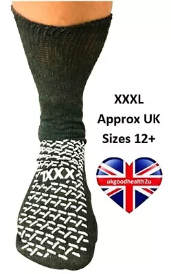 Buy Medline Double Tread Slippers / Non Slip Anti Skid Resistant Socks **all Sizes** • 6.27£