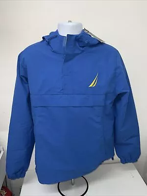 Buy Mens Nautica  Pullover Jacket Windbreaker Size Medium  New With Tags • 39.95£