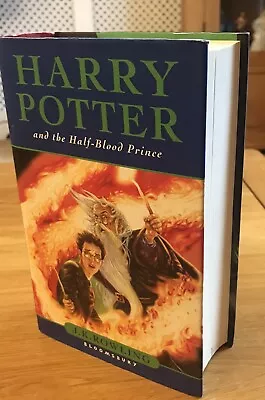 Buy Harry Potter And The Half-blood Prince J K Rowling First Edition With Misprint • 12£