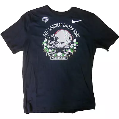 Buy NIKE NFL Ohio State Goodyear Cotton Bowl T-shirt Black XL • 14.99£