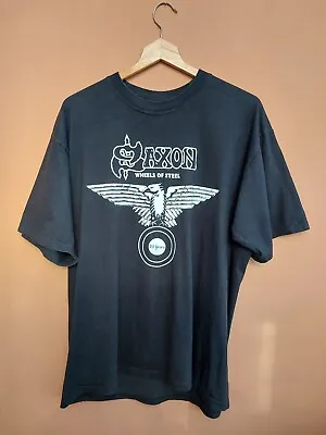 Buy Saxon 20 Years T Shirt Size XL • 9.99£