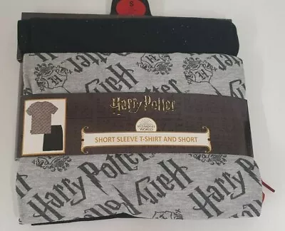 Buy Harry Potter Mens Pyjama Short Sleeve T-Shirt  Pj Pant Wizarding World Primark • 25.83£