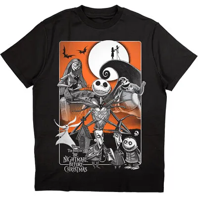 Buy ** The Nightmare Before Christmas Orange Character Official Licensed  T-Shirt ** • 14£