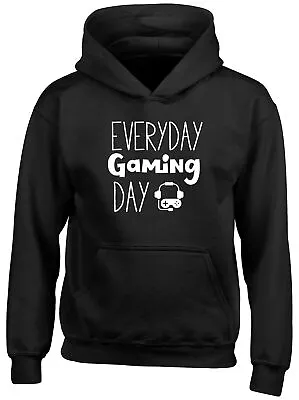 Buy Everyday Gaming Day Childrens Kids Hooded Top Hoodie Boys Girls • 13.99£