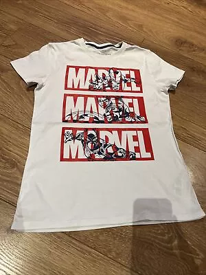 Buy M&S Boys Marvel T-shirt 12-13yrs • 6.99£
