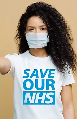 Buy Save Our NHS T-SHIRT Doctors Nurses UK Tee Statement Slogan National Health • 13.15£