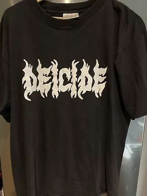 Buy Vintage 90s Deicide T-Shirt XL Death Metal Morbid Angel Obituary  • 51.29£
