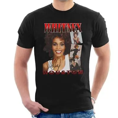 Buy All+Every Whitney Houston Photos Montage Men's T-Shirt • 17.95£