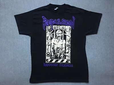 Buy Repulsion Radiation Sickness Shirt L Death Autopsy Carcass Slayer Dri Metal Rare • 39.86£
