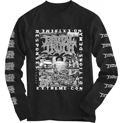 Buy Brutal Truth 'Extreme Conditions Demand..' Long Sleeve T Shirt - NEW • 19.99£