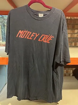 Buy Motley Crue Vintage T Shirt 80s 90s • 99£