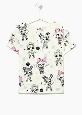 Buy Girls BNWT LOL Surprise Spot Print Top T Shirt Matalan (ST08) • 8.99£