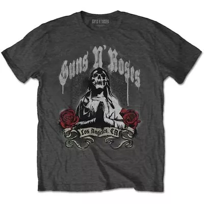 Buy Guns N' Roses 'Death Men' Charcoal Grey T Shirt - NEW • 15.49£
