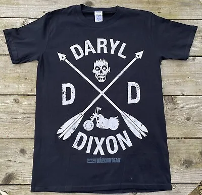 Buy NEW Walking Dead Daryl Dixon Walker Hunter Motorcycle Black Size Sml UNISEX • 12.99£
