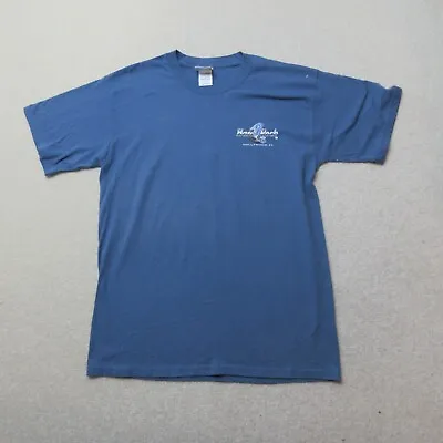 Buy Hard Rock Cafe T-Shirt Mens Large Blue Short Sleeve Casual Hollywood Florida • 14.99£