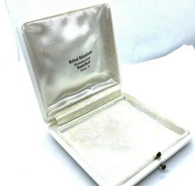 Buy Vintage Helmut Heinzelmann Hard Case Pearlescent Lucite Jewellery Box • 10£