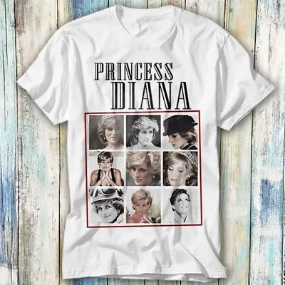 Buy Selfie Collage Lady Princess Diana Homage T Shirt Meme Gift Top Tee 1420 • 6.35£
